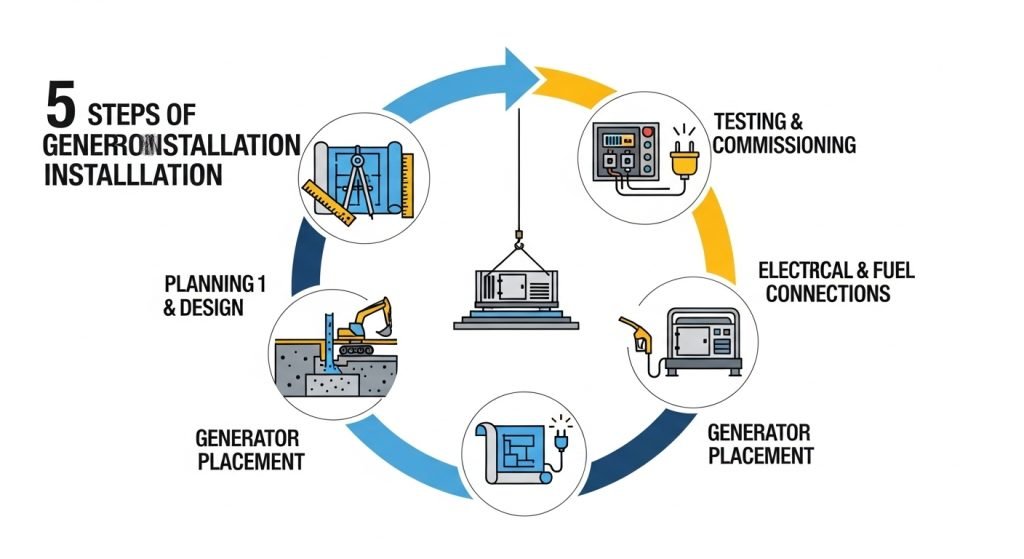 A Step-by-Step Guide to Generator Installation in Sri Lanka