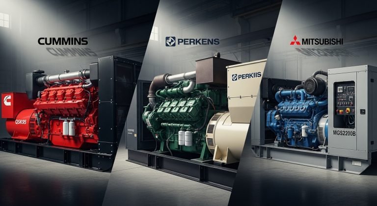 Cummins vs. Perkins vs. Mitsubishi- A Comparison of the Best Generator Engines for Sri Lanka